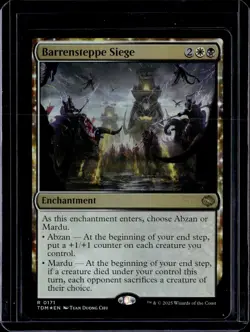 Barrensteppe Siege - 171 - Foil - TDM - NM - MTG Magic the Gathering - Image 1