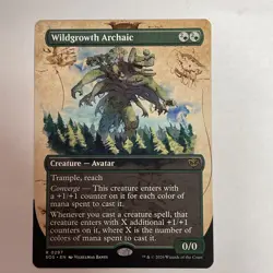 Wildgrowth Archaic (Borderless) 0297 - Secrets of Strixhaven Rare - Image 1