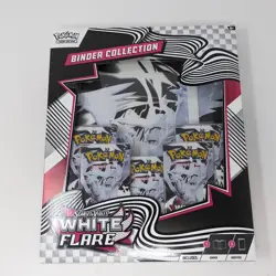 Pokemon Scarlet Violet TCG: White Flare Binder Collection 5 Boosters Ships Today - Image 2