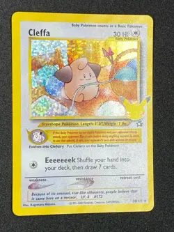 Pokemon Celebrations 25th Anniversary Classic Collection Cleffa - Image 1