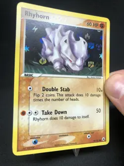 Rhyhorn 70/101 Pokemon Hidden Legends Reverse Holo NM - Image 1
