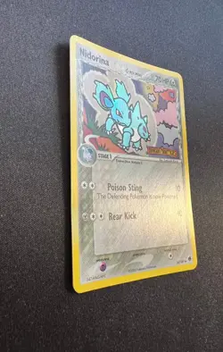 2006 Pokemon Nidorina #34/101 EX Dragon Frontiers Holo Stamped - Image 4