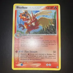 Pokemon TCG Blaziken EX Power Keepers 5 Holo Holo Rare - Image 1