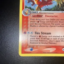 Pokemon TCG Blaziken EX Power Keepers 5 Holo Holo Rare - Image 3