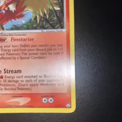 Pokemon TCG Blaziken EX Power Keepers 5 Holo Holo Rare - Image 4