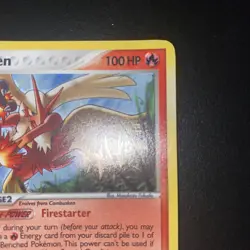 Pokemon TCG Blaziken EX Power Keepers 5 Holo Holo Rare - Image 5
