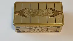 YU-Gi-OH 1st EMPTY Gold 2019 Sarcophagus Tin 83717844235 - Image 1