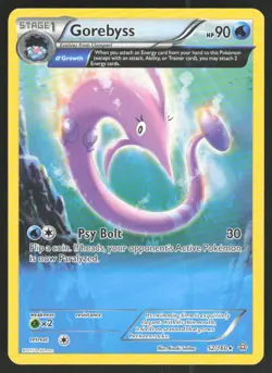 Gorebyss 52/160 Rare Primal Clash Pokemon Lightly Played - Image 1