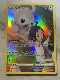 Pokemon TCG - Castform - TG11/TG30 - Holo Rare - Lost Origin - Image 1