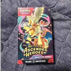 Pokemon Mega Evolution Ascended Heroes Booster Bundle 6 Packs English - Image 1