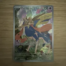 2025 Pokemon Phantasmal Flames Zacian 100/094 Full Art - Image 1