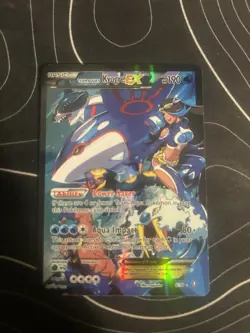 Pokemon TCG Team Aqua's Kyogre EX Double Crisis 6/34 LP Condition - Image 1