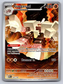 Garganacl 147/132 Illustration Rare Mega Evolution - Image 1