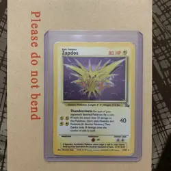 Zapdos - 15/62 - Fossil - Holo Rare - Pokemon TCG - HP - Image 1