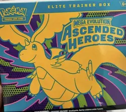 Pokemon TCG Mega Evolution Ascended Heroes Elite Trainer Box (ETB) English 2024 - Image 1