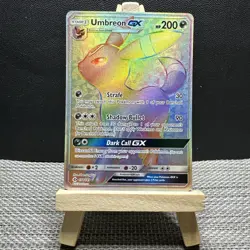 Pokemon Umbreon GX 154/149 Full Art Holo Secret Rare Rainbow ENGLISH Minty - Image 1