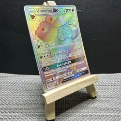 Pokemon Umbreon GX 154/149 Full Art Holo Secret Rare Rainbow ENGLISH Minty - Image 2