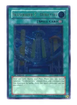 Yugioh! LP Skyscraper 2 - Hero City - STON-EN048 - Ultimate Rare - 1st Edition L - Image 1