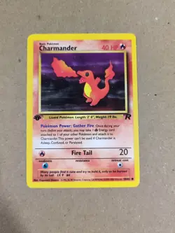 Charmander **1st Edition** - Pokemon - Team Rocket 50/82 - LP - Image 1