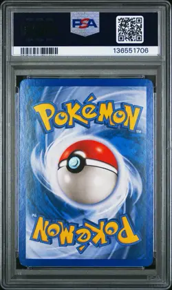 2002 Pokemon Expedition Clefable Holo 7/165 PSA 6 - Image 2