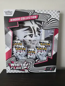 Pokemon White Flare Binder Collection Box - Image 1