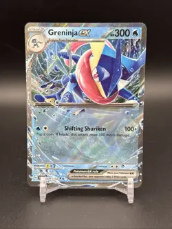 Greninja EX 41/142 Stellar Crown Double Rare Holo TCG Pokemon NM 0101#140 - Image 1