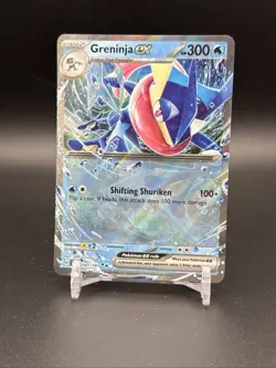 Greninja EX 41/142 Stellar Crown Double Rare Holo TCG Pokemon NM 0101#140 - Image 2