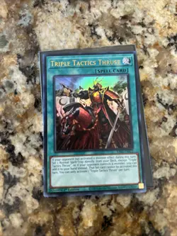 Triple Tactics Thrust (UR) RA03-EN072 Quarter Century Bonanza 1st Edition - Image 1