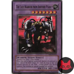 Yugioh The Last Warrior from Another Planet DB2-EN012 Super Rare MP - Image 1