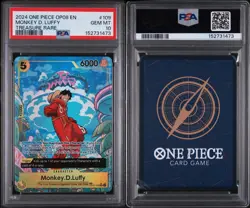 One Piece TCG Two Legends D Luffy OP08-109 Treasure SP Alternative Art - Image 3