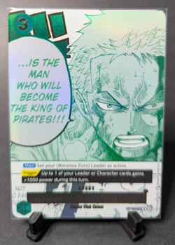 One Piece TCG OP12-039 Luffy King of Pirates 3rd Anniversary – EN – NM - Image 1