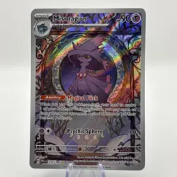 Mismagius Holo Pokemon Card Paldea Evolved 212/193 Sv02 - Image 1