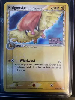PIDGEOTTO - 49/110 - EX Holon Phantoms - Uncommon - Pokemon Card - LP - Image 1