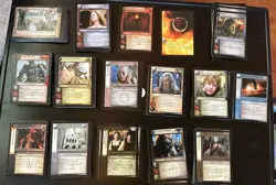 Lord of the Rings TCG Card Lot 200+ Cards Gandalf Frodo Orcs Decipher LOTR TCG - Image 2
