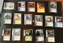 Lord of the Rings TCG Card Lot 200+ Cards Gandalf Frodo Orcs Decipher LOTR TCG - Image 3