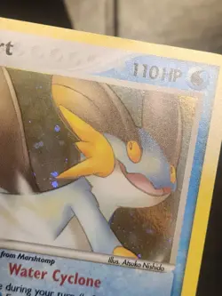 Pokemon TCG Swampert EX Emerald Holo Rare Card 11/106 NM Condition - Image 2