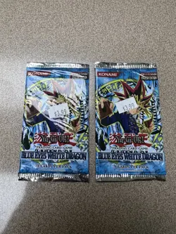 Lot Of 2 Yu-Gi-Oh! Legend Of Blue Eyes White Dragon Booster Packs Vint English - Image 1