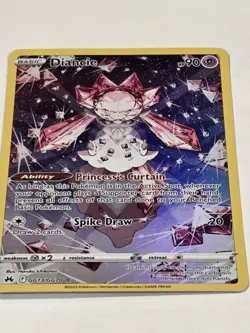 Diancie GG13/GG70 Crown Zenith Ultra Rare Pokemon TCG NM Full Art - Image 3