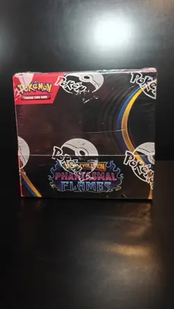 Pokemon TCG Mega Evolution Phantasmal Flames Booster Box - Image 1