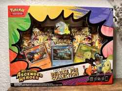 Pokemon Ascended Heroes First Partner Deluxe Pin Collection - Image 1