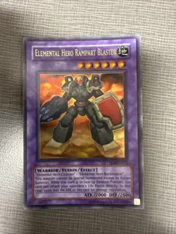 Elemental Hero Rampart Blaster - Ultra Rare - EEN-EN033 Unlimited Edition LP/MP - Image 1