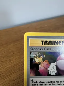 Pokemon TCG - Sabrina's Gaze - 1st Edition || 125/132 || Gym Heroes || Near Mint - Image 3