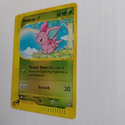 Pokemon TCG Aquapolis Reverse Holo: Nidoran 96/147 - Image 3