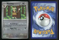 Watchog (Master Ball Pattern) 073/086 Uncommon White Flare Pokemon NM/M - Image 3