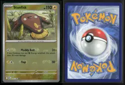 Stunfisk (Master Ball Pattern) 035/086 Uncommon White Flare Pokemon NM/M - Image 3