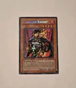Yugioh Command Knight CT1-EN003 Limited Edition Secret Rare LP - Image 1