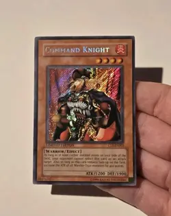Yugioh Command Knight CT1-EN003 Limited Edition Secret Rare LP - Image 3