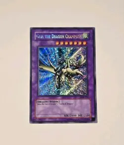 Yugioh Gaia the Dragon Champion LOB-125 Secret Rare LP - Image 1