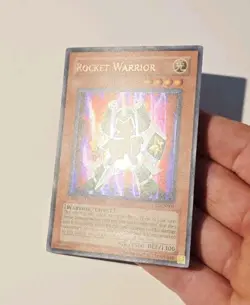 Yugioh Rocket Warrior CT2-EN005 Secret Rare LP - Image 4