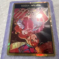 DON!! Card (Nami) (Gold) Extra Booster: One Piece Heroines Edition Foil - Image 3